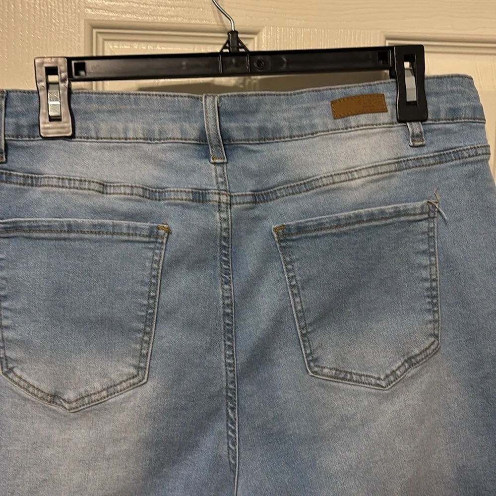 Bleu Plus Denim Shorts
